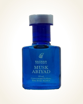 Rayhan Perfumes Musk Abiyad parfémový olej 15 ml