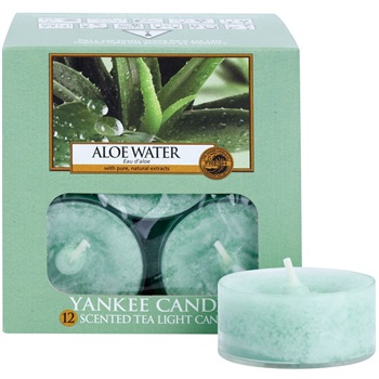 Yankee Candle Aloe Water świeczka typu tealight 12 x 9,8 g