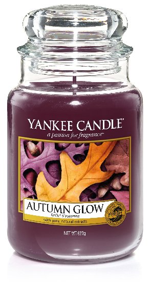 Yankee Candle Autumn Glow vonná svíčka 623 g Classic velká