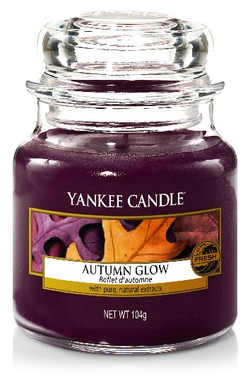 Yankee Candle Autumn Glow świeczka zapachowa 104 g Classic mała