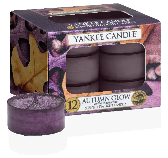 Yankee Candle Autumn Glow świeczka typu tealight 12 x 9,8 g