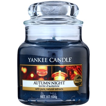 Yankee Candle Autumn Night świeczka zapachowa 105 g Classic mała