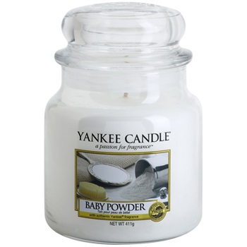 Yankee Candle Baby Powder świeczka zapachowa 411 g Classic średnia