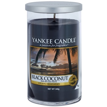 Yankee Candle Black Coconut świeczka zapachowa 340 g Décor średnia