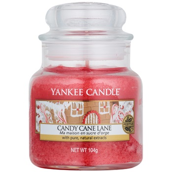 Yankee Candle Candy Cane Lane świeczka zapachowa 104 g Classic mała