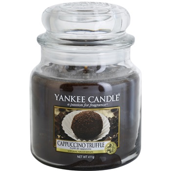 Yankee Candle Cappuccino Truffle Scented Candle 411 g Classic Medium 