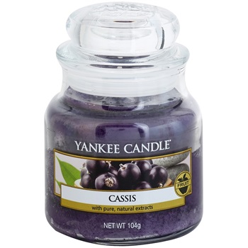 Yankee Candle Cassis świeczka zapachowa 104 g Classic mała