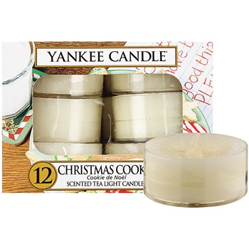 Yankee Candle Christmas Cookie świeczka typu tealight 12 x 9,8 g