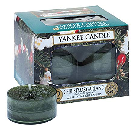 Yankee Candle Christmas Garland čajová svíčka 12 x 9,8 g