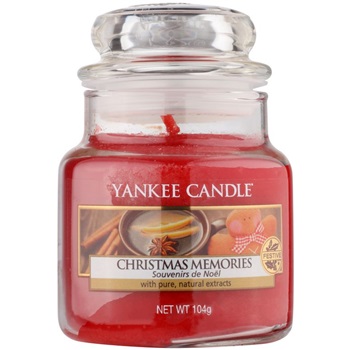 Yankee Candle Christmas Memories świeczka zapachowa 104 g Classic mała