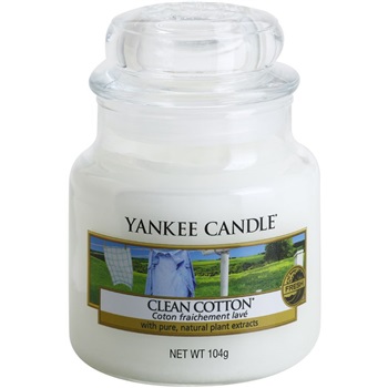 Yankee Candle Clean Cotton świeczka zapachowa 104 g Classic mała