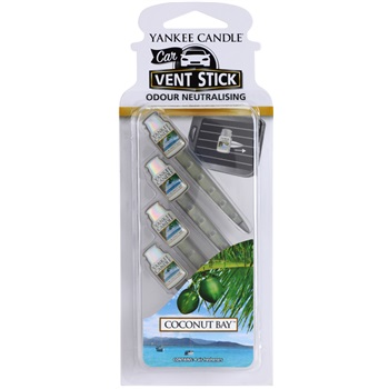 Yankee Candle Coconut Bay Car Air Freshener 4 pc