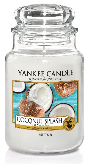 Yankee Candle Coconut Splash świeczka zapachowa 623 g Classic duża