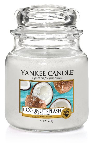 Yankee Candle Coconut Splash świeczka zapachowa 411 g Classic średnia