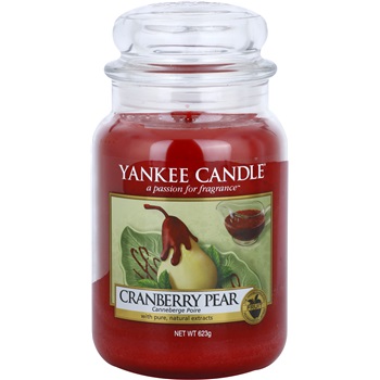 Yankee Candle Cranberry Pear vonná svíčka 623 g Classic velká 