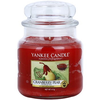 Yankee Candle Cranberry Pear vonná svíčka 411 g Classic střední