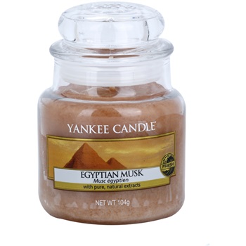 Yankee Candle Egyptian Musk vonná svíčka 104 g Classic malá 