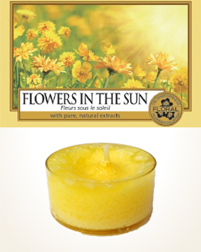 Yankee Candle Flowers In The Sun świeczka typu tealight próbka 1 szt