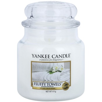 Yankee Candle Fluffy Towels Scented Candle 411 g Classic Medium 