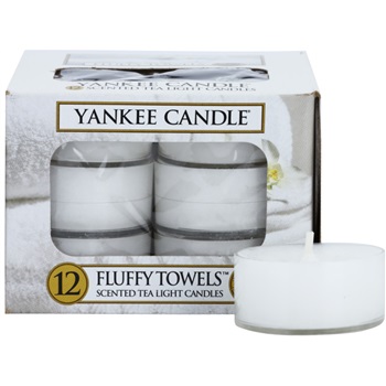 Yankee Candle Fluffy Towels świeczka typu tealight 12 x 9,8 g