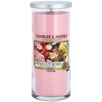 Yankee Candle Fresh Cut Roses świeczka zapachowa 566 g Décor duża