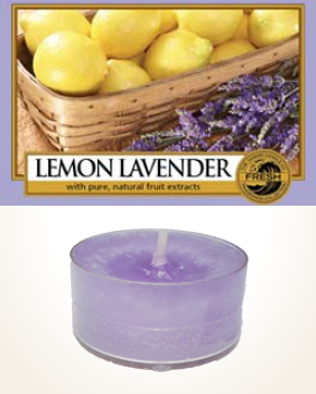 Yankee Candle Lemon Lavender świeczka typu tealight próbka 1 szt