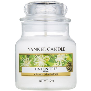 Yankee Candle Linden Tree świeczka zapachowa 104 g Classic mała