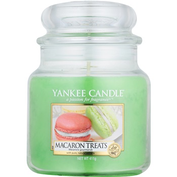 Yankee Candle Macaron Treats świeczka zapachowa 411 g Classic średnia