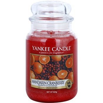 Yankee Candle Mandarin Cranberry vonná svíčka 623 g Classic velká 