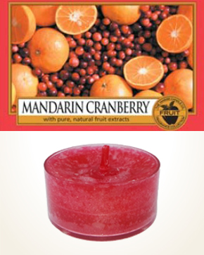 Yankee Candle Mandarin Cranberry Tealight Candle sample 1 pcs