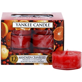 Yankee Candle Mandarin Cranberry świeczka typu tealight 12 x 9,8 g