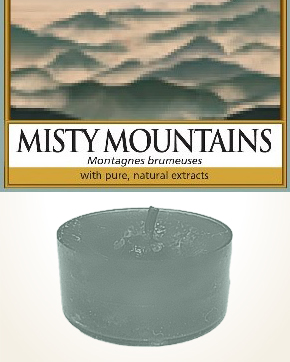 Yankee Candle Misty Mountains świeczka typu tealight próbka 1 szt