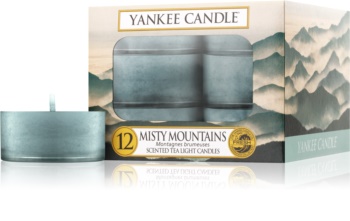 Yankee Candle Misty Mountains świeczka typu tealight 12 x 9,8 g