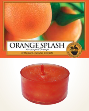 Yankee Candle Orange Splash čajová svíčka vzorek 1 ks