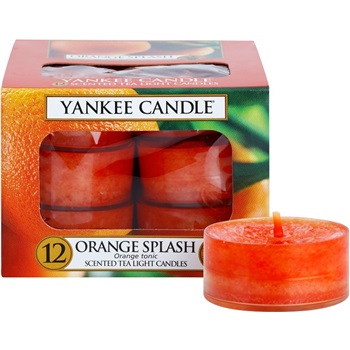 Yankee Candle Orange Splash čajová svíčka 12 x 9,8 g
