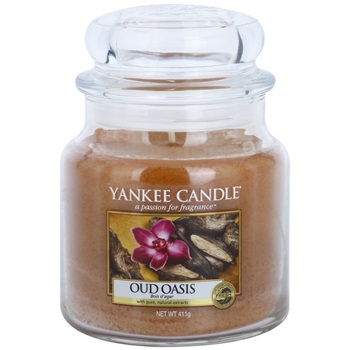 Yankee Candle Oud Oasis świeczka zapachowa 411 g Classic średnia
