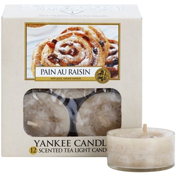 Yankee Candle Pain au Raisin świeczka typu tealight 12 x 9,8 g