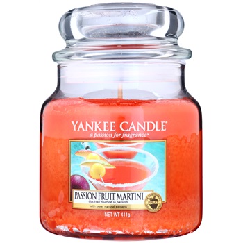 Yankee Candle Passion Fruit Martini świeczka zapachowa 411 g Classic średnia