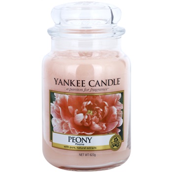 Yankee Candle Peony Scented Candle 623 g Classic Large