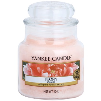 Yankee Candle Peony Scented Candle 104 g Classic Mini