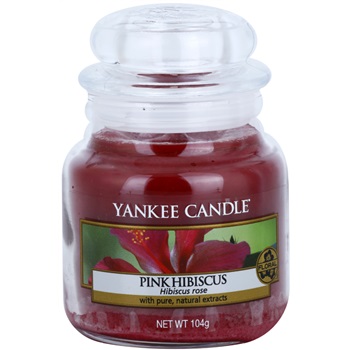 Yankee Candle Pink Hibiscus świeczka zapachowa 104 g Classic mała