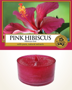Yankee Candle Pink Hibiscus Tealight Candle sample 1 pcs