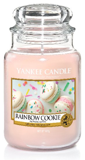 Yankee Candle Rainbow Cookie świeczka zapachowa 623 g Classic duża