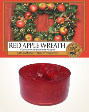 Yankee Candle Red Apple Wreath świeczka typu tealight próbka 1 szt