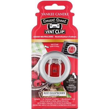 Yankee Candle Red Raspberry Car Air Freshener 4 ml clip