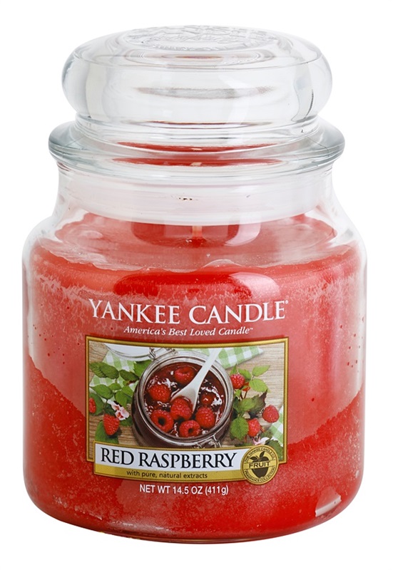 Yankee Candle Red Raspberry Scented Candle 411 g Classic Medium 