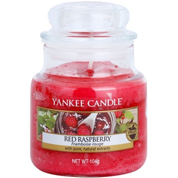 Yankee Candle Red Raspberry vonná svíčka 104 g Classic malá 