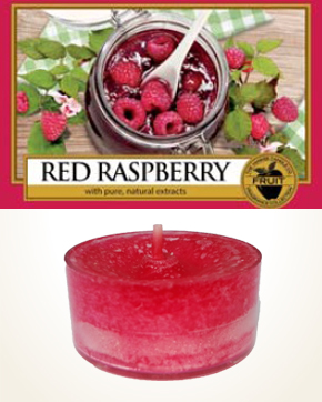 Yankee Candle Red Raspberry čajová svíčka vzorek 1 ks
