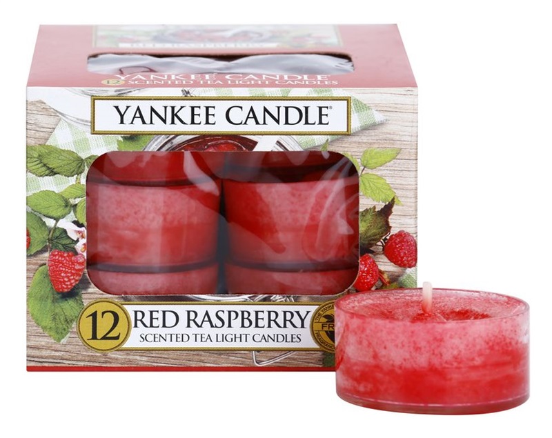 Yankee Candle Red Raspberry Tealight Candle 12 x 9,8 g
