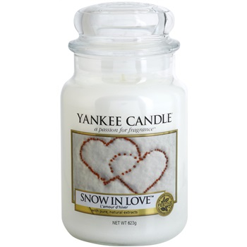 Yankee Candle Snow in Love vonná svíčka 623 g Classic velká 